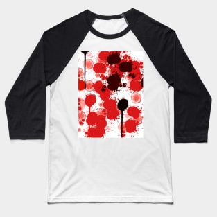 Bloody Wall of the Past Baseball T-Shirt